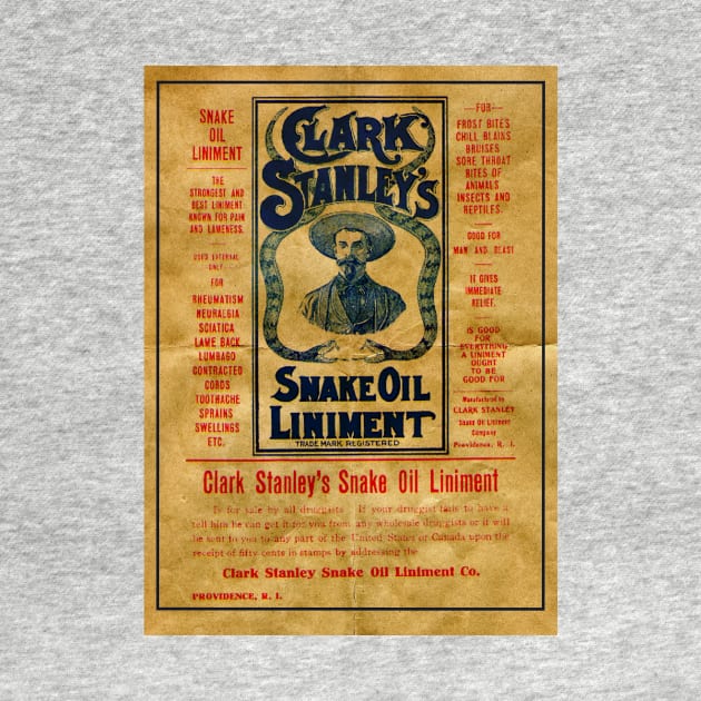 Snake Oil by BigOrangeShirtShop